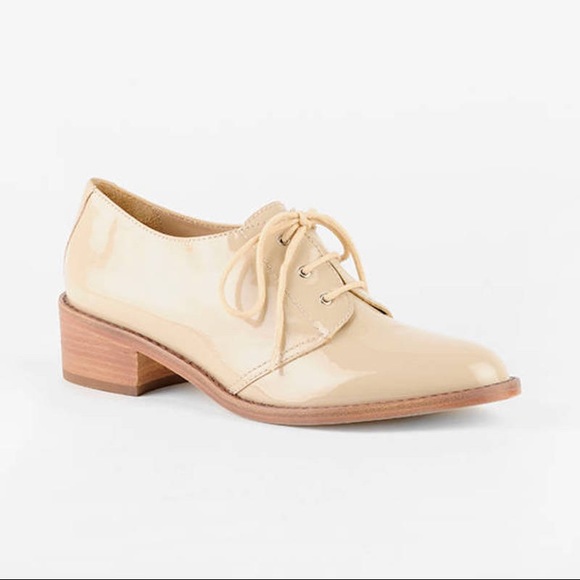Loeffler Randall Shoes - Loeffler Randall Nude Joanna Patent Oxford